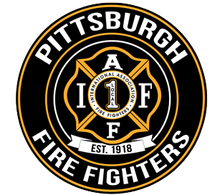Load image into Gallery viewer, Pittsburgh Fire Fighters Logo Sticker
