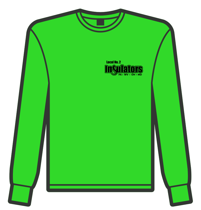 Insulators 2 HI-VIZ moisture wicking long sleeve