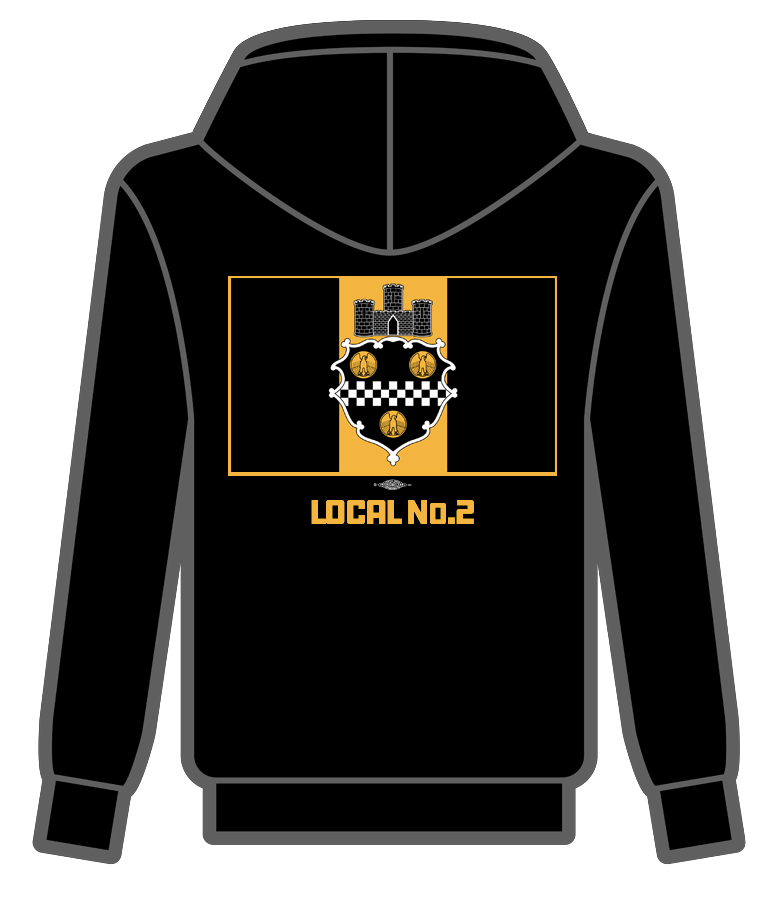 Insulators 2 Black Zip Hoodie