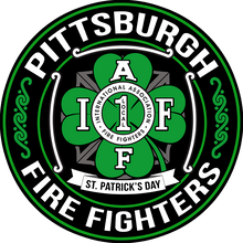 Load image into Gallery viewer, Pittsburgh Fire Fighters St Patricks Tee
