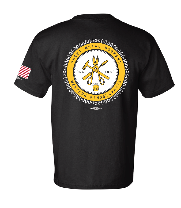 Sheet Metal Workers Pocket T-shirt