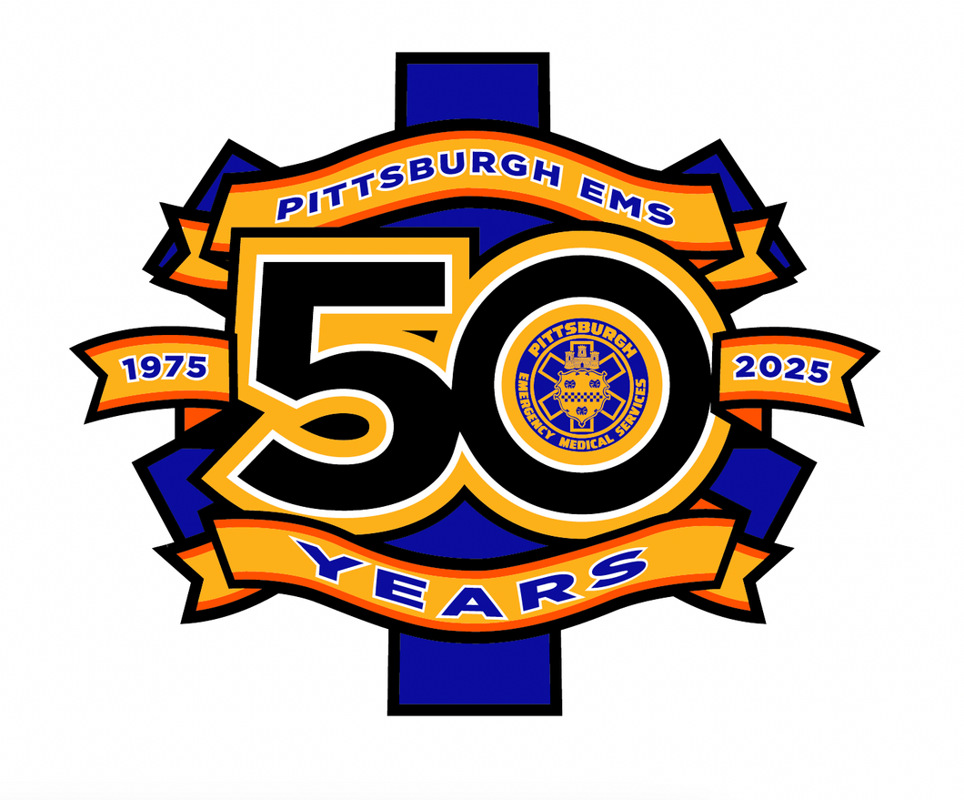 50th Anniversary Star of Life Sticker