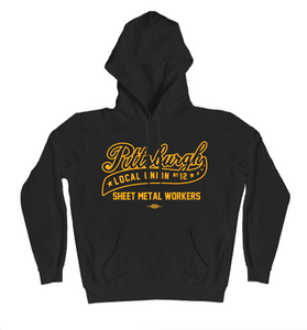 Sheet Metal Pittsburgh Script Pullover Hoodie