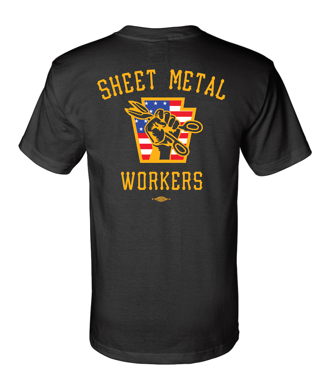 Sheet Metal Workers Flag T-shirt – UNION MERCH Sheet Metal Workers Flag T-shirt – UNION MERCH