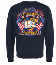 Load image into Gallery viewer, Pittsburgh Paramedics Patriotic Crewneck Sweatshirt
