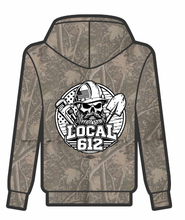 Load image into Gallery viewer, UWUA612 Skull Hoodie
