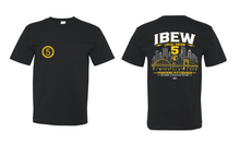 Load image into Gallery viewer, IBEW Local 5 Skyline Pocket T-shirt
