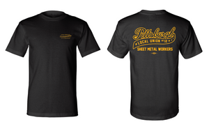 Sheet Metal Pittsburgh Script T-shirt