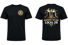Load image into Gallery viewer, IBEW 29 Powering the Grid T-shirt
