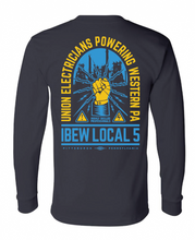 Load image into Gallery viewer, IBEW Local 5 Union Electricians Long Sleeve
