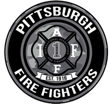 Load image into Gallery viewer, Pittsburgh Fire Fighters Logo Sticker
