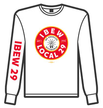 Load image into Gallery viewer, IBEW 29 Red Label Longsleeve
