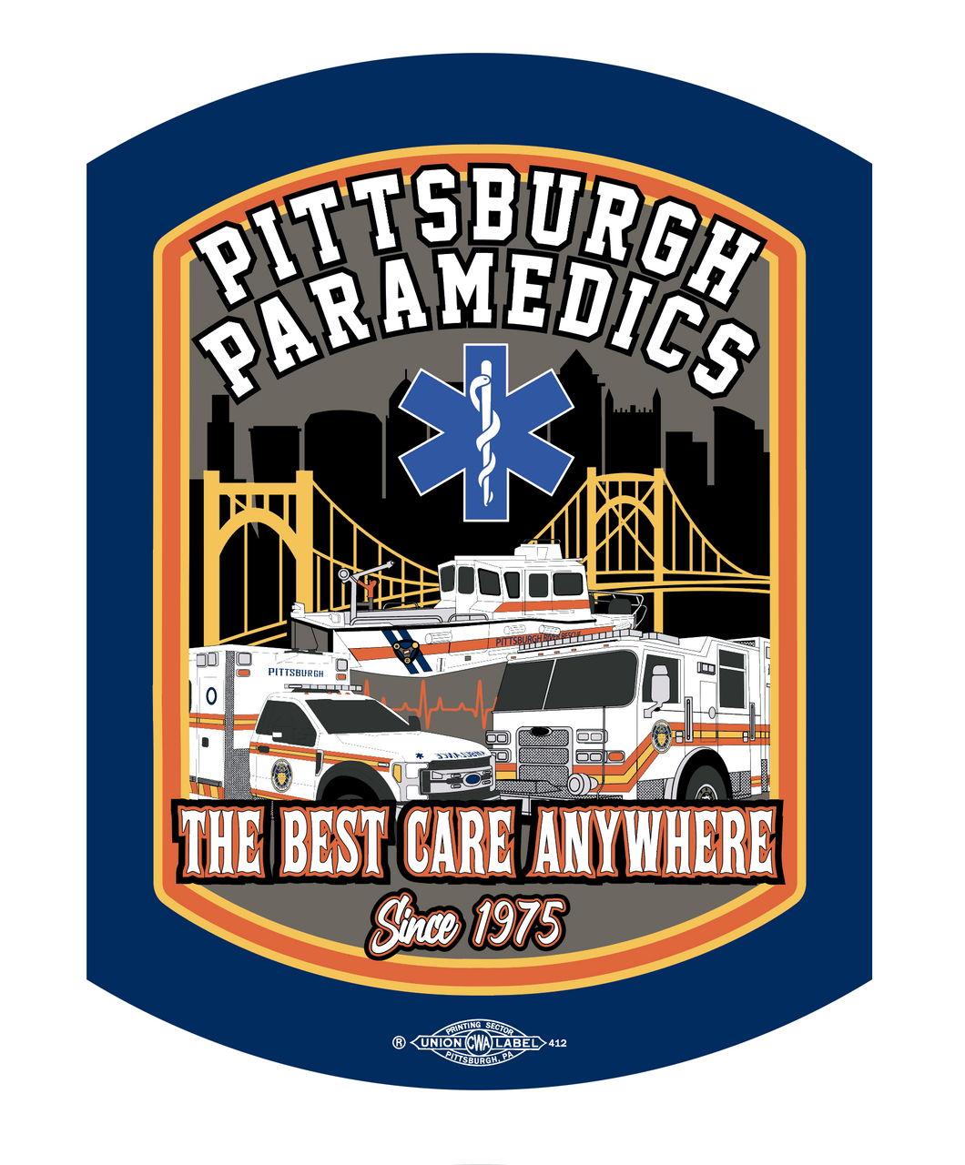 Pittsburgh Paramedics Sticker